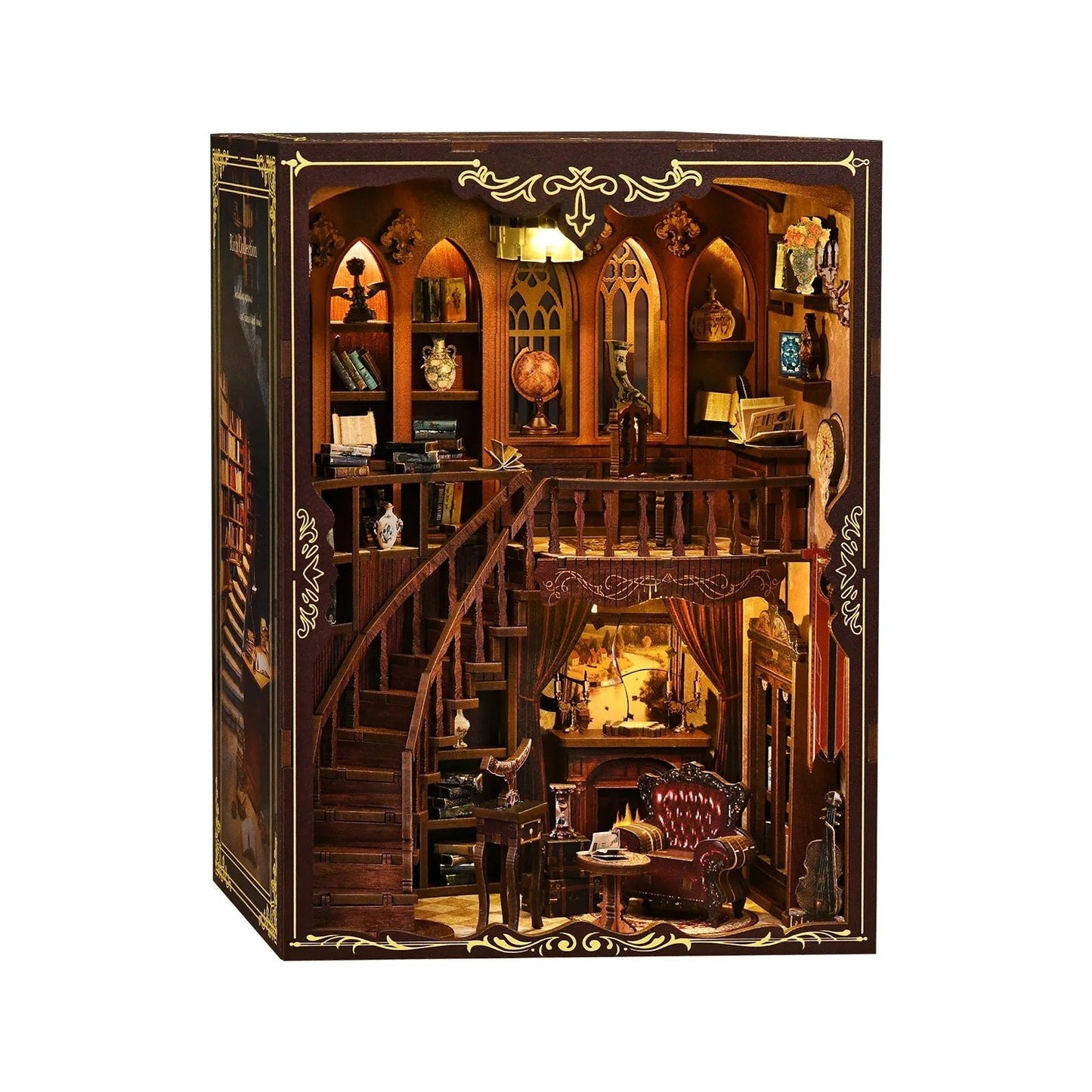 Ancient Library Book Nook Kit