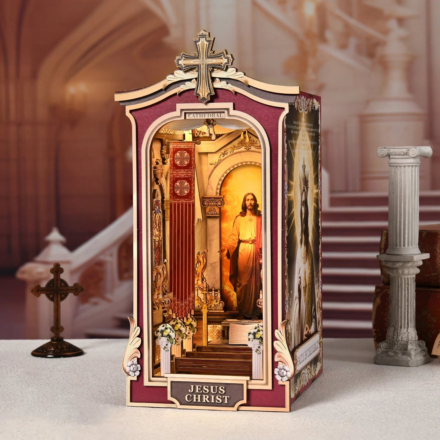 Cathedral Book Nook Kit