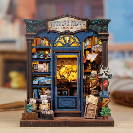 Cutebee Journey Trace Bookshop - DIY Book Nook Kit