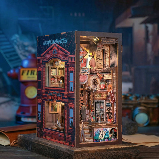 Cutebee The Long Goodbye - DIY Detective Book Nook Kit