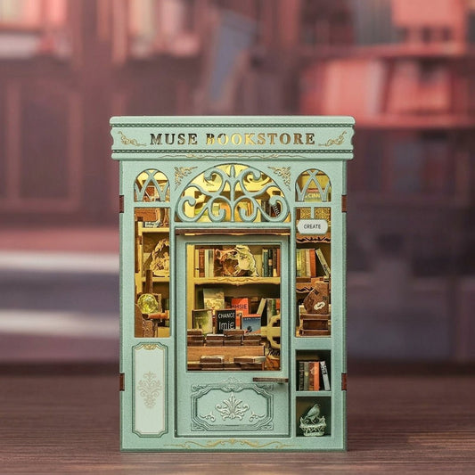 Cutebee Muse Bookstore - DIY Book Nook Kit