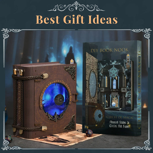 Circle of Magic DIY Book Nook Kit - Miniature with LED