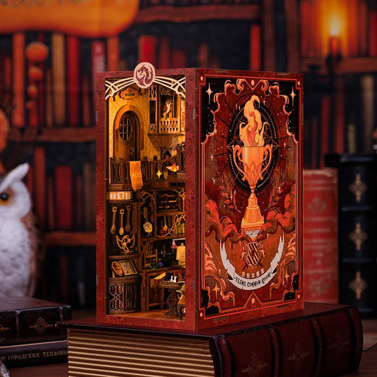 Cutebee Flame Common Room - DIY Book Nook Kit