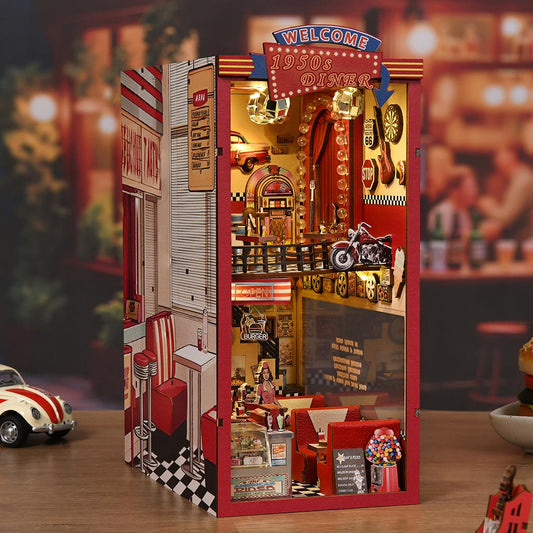 1950s Dinerv - DIY Book Nook Kit