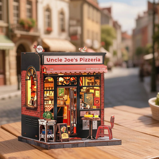 Uncle Joe's Pizzeria - DIY Book Nook Kit