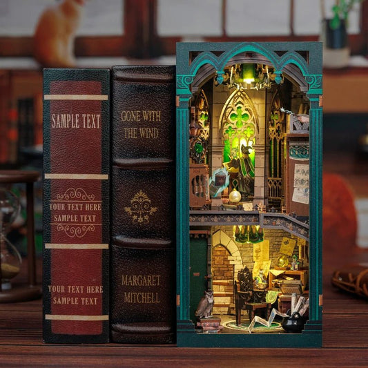 Cutebee Darkness Common Room - DIY Book Nook Kit
