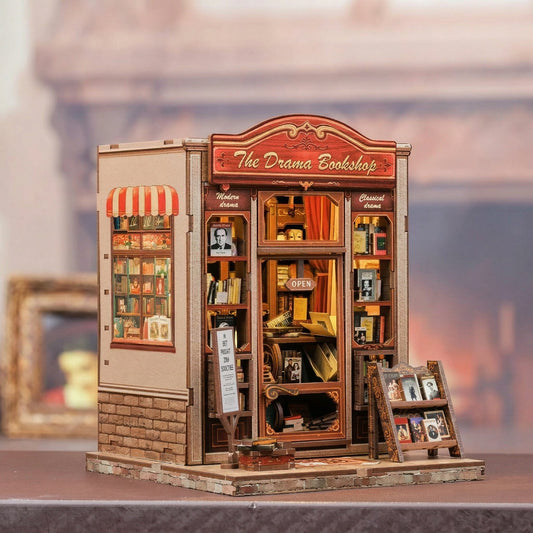 Cutebee The Drama Bookshop - DIYBook Nook Kit