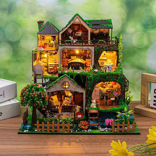 Fairy Tale Forest DIY Wooden Miniature House Kit