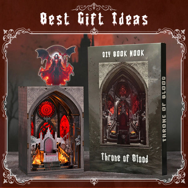 Throne of Blood - DIY Miniature Book Nook Kit