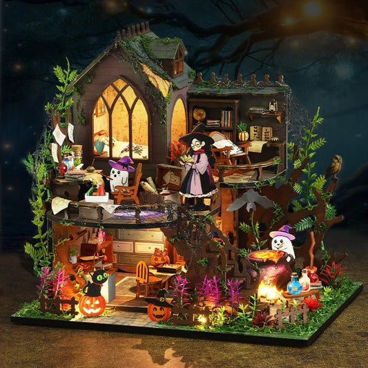 Magic Mansion Villa - DIY Miniature World Kit