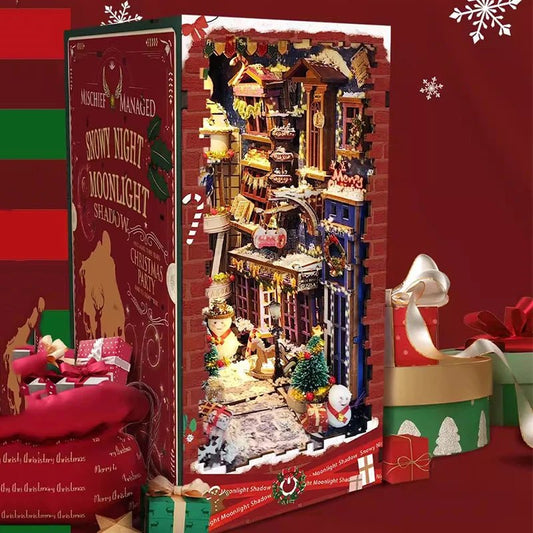 Festive Christmas Book Nook Kit