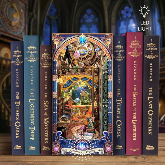 Mystic Emporium - DIY Wooden Book Nook Kit