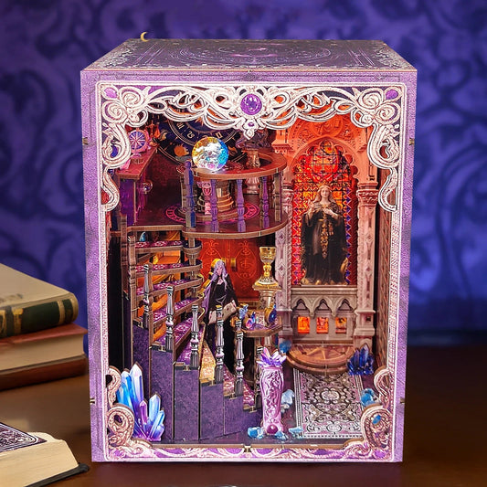 Mystic Tarot Alley - DIY  Book Nook Kit