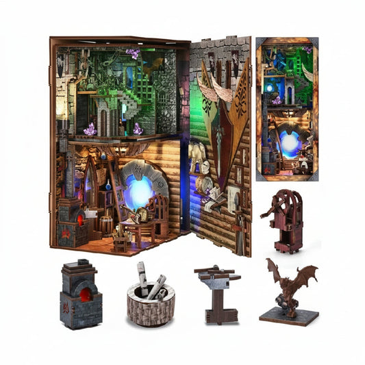 Blade and Magic - DIY Miniature Book Nook Kit
