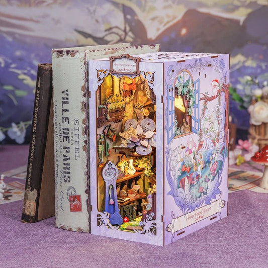 Cutebee Flower Forest  DIY Book Nook Kit