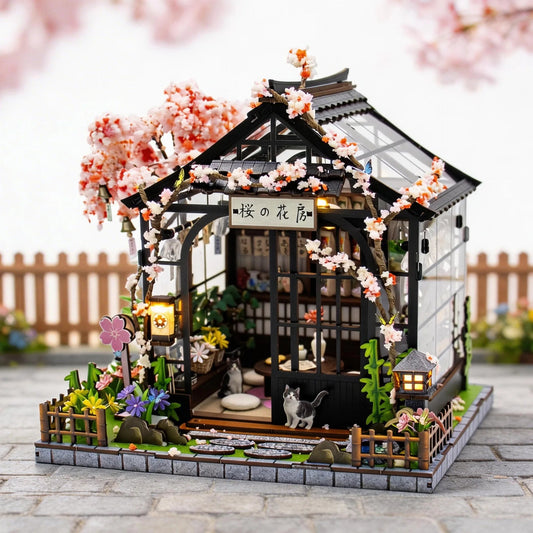 Sakura Bloom Greenhouse -Miniature World