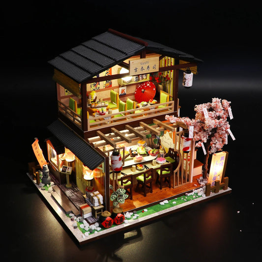 Cutebee Sakura Sushi Shop -Dollhouse