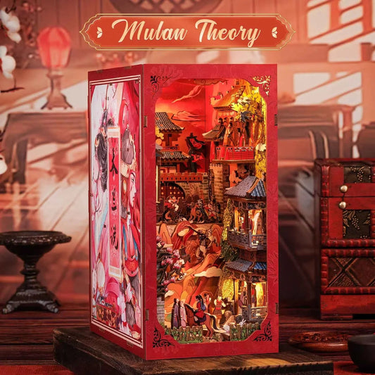 Cutebee Mulan's Legend DIY Book Nook