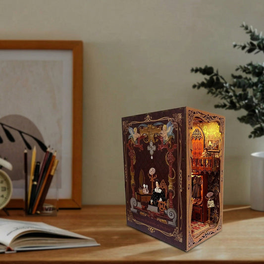Duchess's Wardrobe - DIY 3D Wooden Book Nook Kit