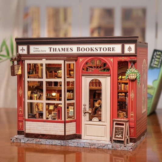 Cutebee Thames Bookstore - DIY Book Nook Kit