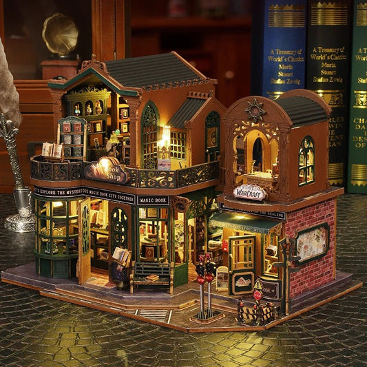Twilight Wooden Model - DIY Miniature World Kit