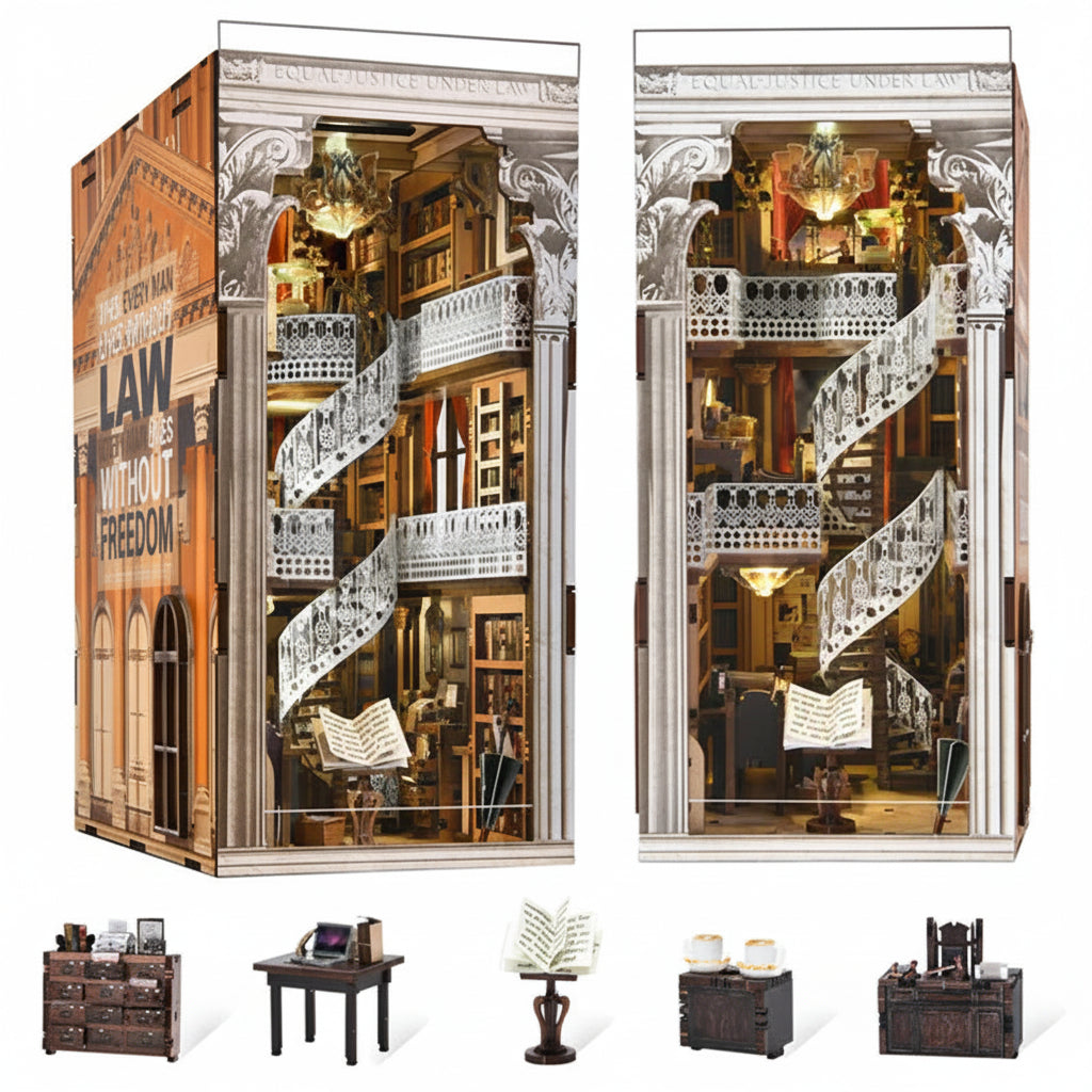 Law Library - Book Nook Kit