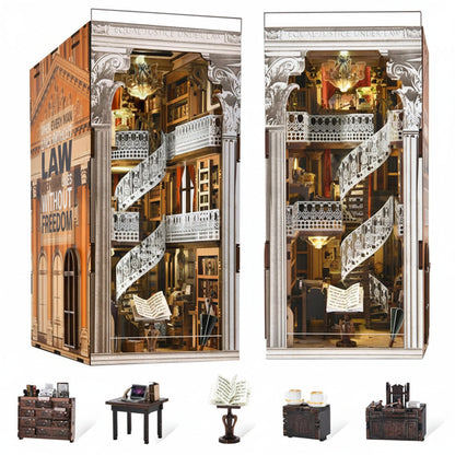 Law Library - Book Nook Kit