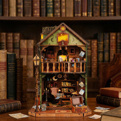 Owl Library - DIY Book Nook Kit