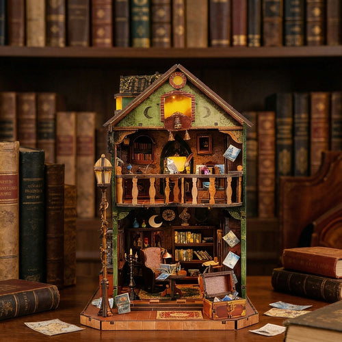 Owl Library - DIY Book Nook Kit