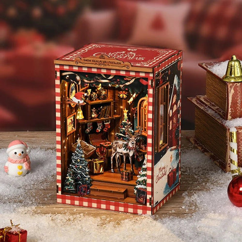 Snowy Loft Book Nook