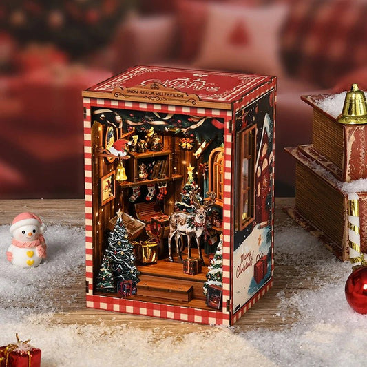 Snowy Loft Book Nook