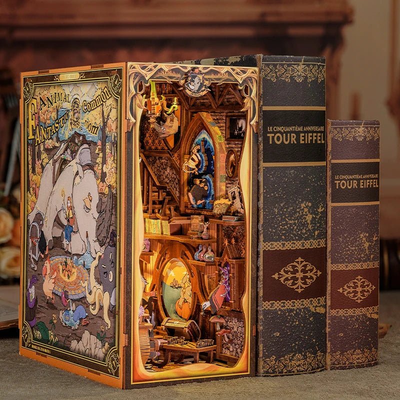 Cutebee Fantastic Animal Common Room - DIY  Book Nook Kit