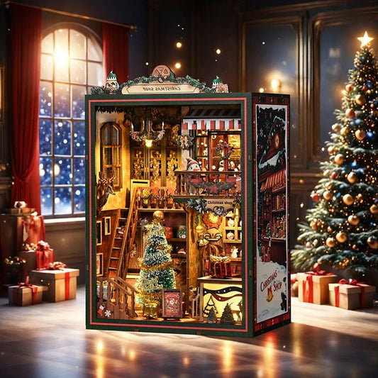 Christmas Shop Book Nook Kit