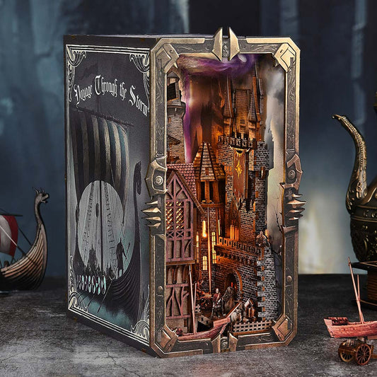 Viking Storm Voyage - DIY Book Nook Kit