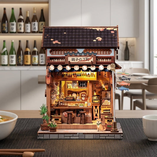 Choshi no Shitamachi - DIY Japanese Book Nook Kit