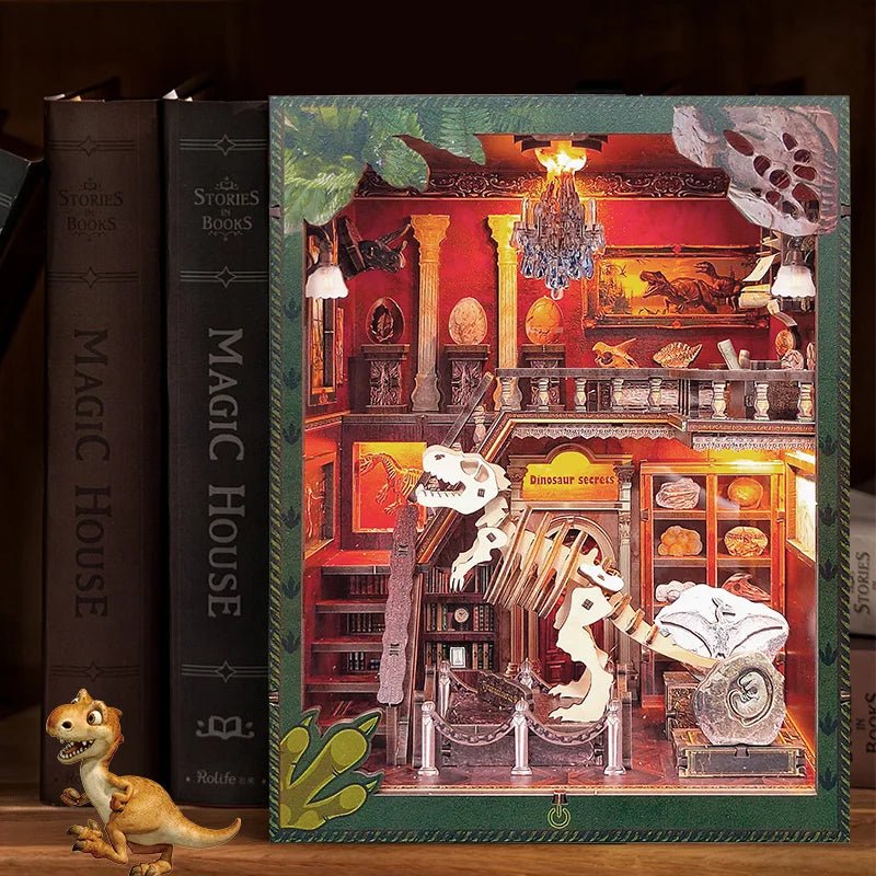Jurassic Journey - DIY Dinosaur Museum Book Nook Kit