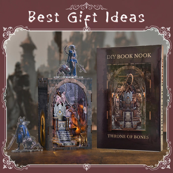 Throne of Bones Book Nook Kit