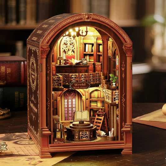 Wanguo - DIY Book Nook Kit