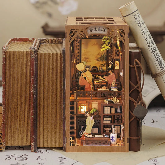 Cutebee Ink Rhyme Bookstore - DIY  Book Nook Kit