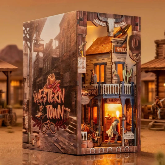 Western Town - Book Nook Kit