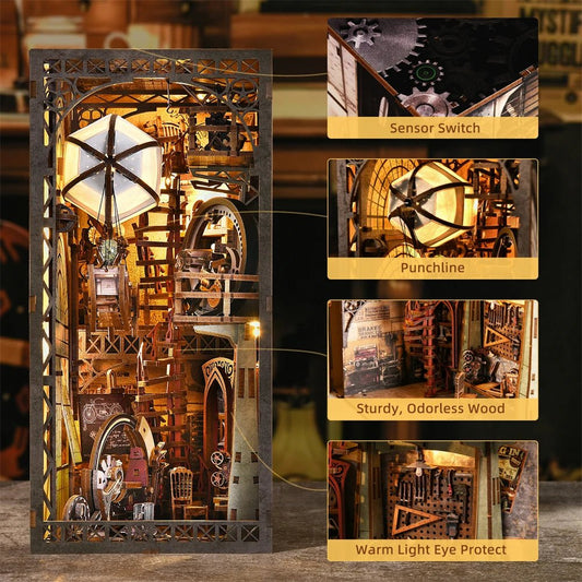 Airship Adventure Book Nook Kit