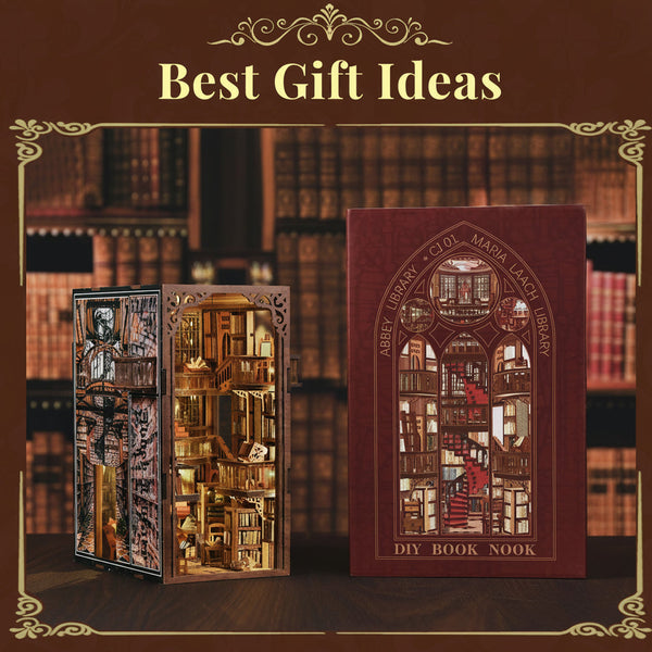 Abbey Library DIY Book Nook Kit