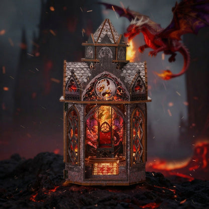 Cutebee Spire Of The Wyrm - DIY Miniature World Kit