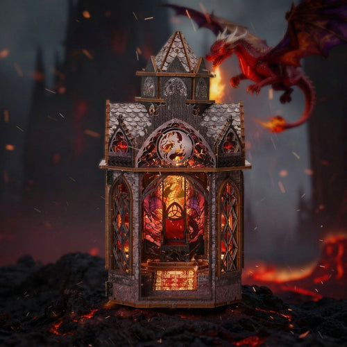 Cutebee Spire Of The Wyrm - DIY Miniature World Kit