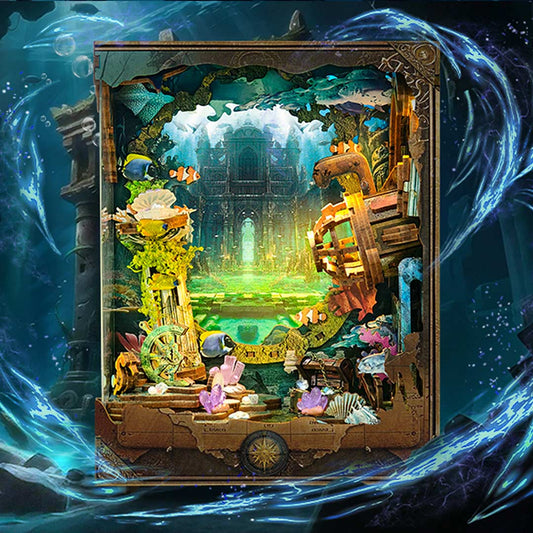 Atlantis Deep Sea DIY Book Nook