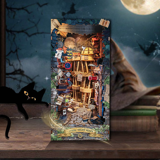 Magic Night Alley - DIY Book Nook Kit