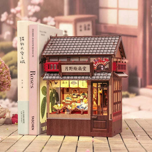 Cutebee Tsukino Eogi-dou - Japanese DIY Book Nook Kit