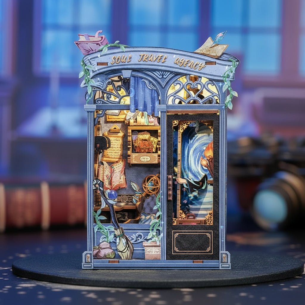 Cutebee Soul Travel Agency - DIY Book Nook Kit