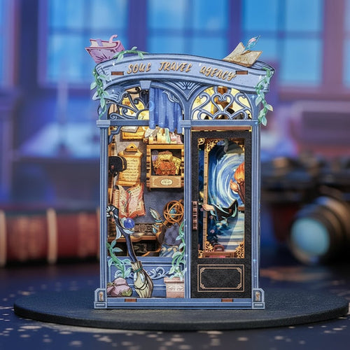 Cutebee Soul Travel Agency - DIY Book Nook Kit