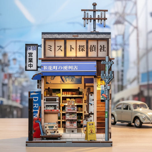 Cutebee Beika-cho Convenience Store - DIY Miniature House Kit